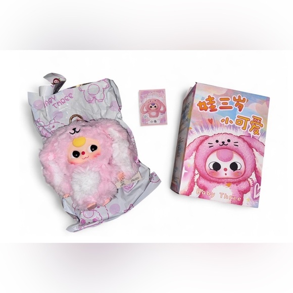 Baby Three Accessories - Baby Three De Lovely “Bunny” Plush Pendant — Scented | New & Unused (Confirmed)